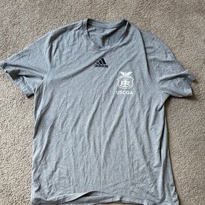 Adidas Heather Gray Men's Tee